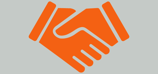 Piktogramm Handschlag